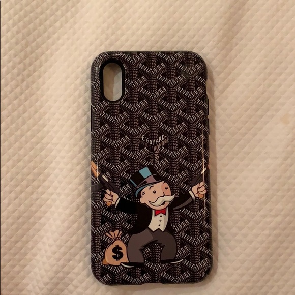 goyard iphone x case authentic